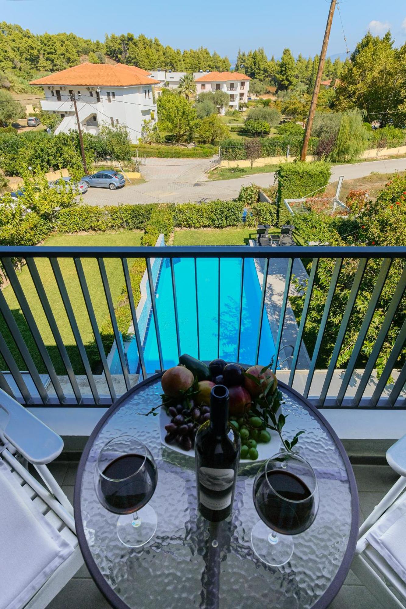 Deluxe Chrousso Pool Villa Paliouri Extérieur photo